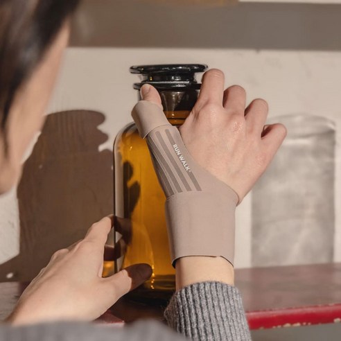 손목의 자유를 되찾다, 런워크 테이핑 손목보호대