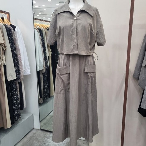 무자크 크롭자켓셋업원피스MO4WOP24