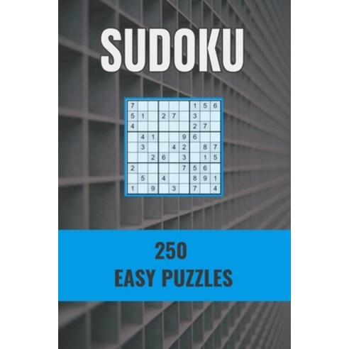 (영문도서) Sudoku 250 Easy Puzzles Paperback, Independently Published, English, 9798506602002