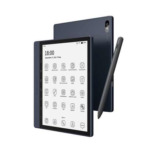 Bigme B7 PRO 7인치 컬러 스크린 전자책 리더기 휴대용 스마트 전자책 8+256GB 메모리, B7 pro 흑백 화면(Blue), 1개, Bigme