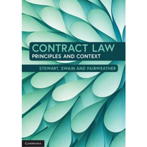 (영문도서) Contract Law: Principles and Context Paperback, Cambridge University Press, English, 9781107687486