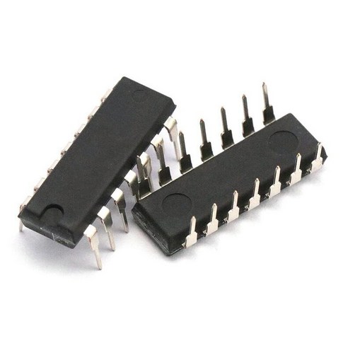 로직 게이트 74HC00N(NAND) 74HC02N(NOR) 74HC04N(NOT) 74HC08N(AND) 74HC32N(OR) 74HC86N(XOR), 1개