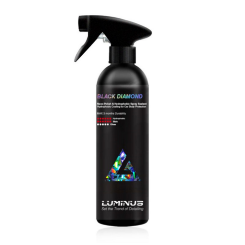 루미너스 블랙 다이아몬드 500ml / 자동차 유리막코팅 QD 퀵디 물왁스, 1개