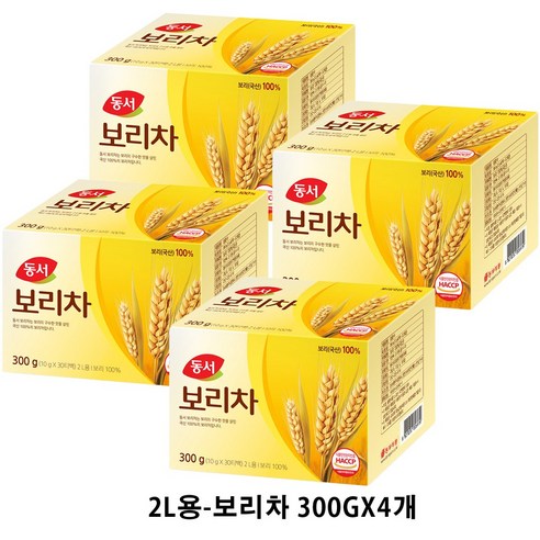 동서 보리차, 10g, 30개입, 4개