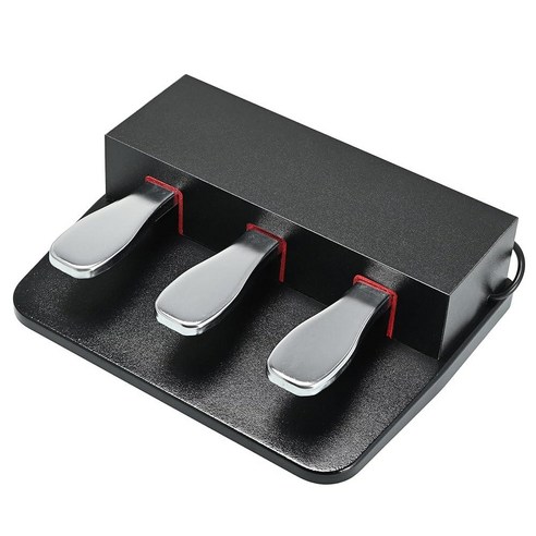 Three Piano Pedal Digital Keyboard Pedal with Sustain 3 Unit Compatible Yamaha P125 P121 P515 P128