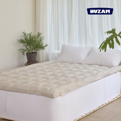 누잠 토퍼 매트리스로 당신의 밤을 특별하게 만들어보세요.