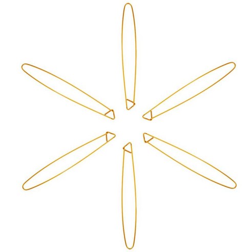 6Pcs 스티치 홀더 크로 셰 뜨개질 재봉을위한 대형 잠금 안전 핀, 합금