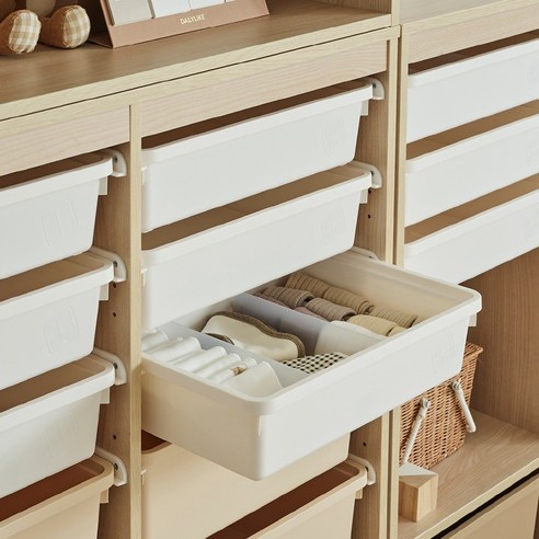 한샘 샘키즈 미니박스 수납장: 깔끔하고 현대적인 수납 솔루션