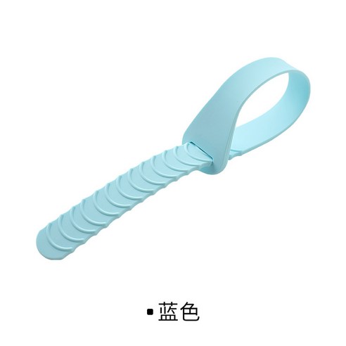 KORELAN 2382 실리콘 고무 변기 좌변 뚜껑 열다 뚜껑 손잡이 열다 마통 뚜껑 좌변기 위생 손잡이 뚜껑, 파란색 1개