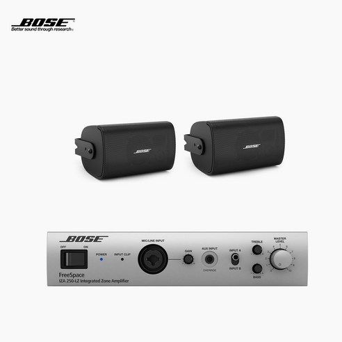 BOSE 매장 카페 음향 패키지: 최상의 음질과 세련된 공간 연출