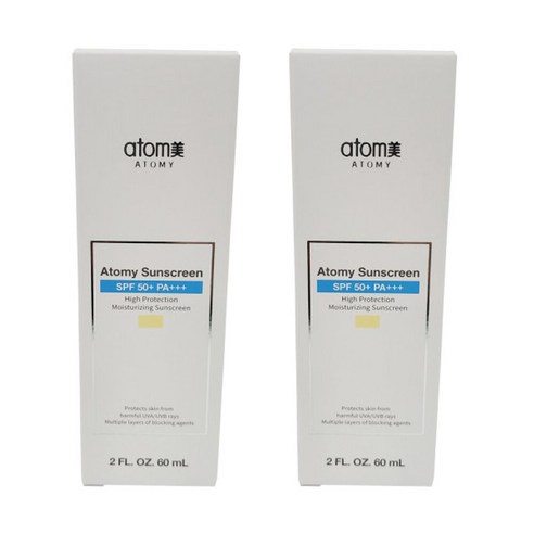 애터미 선크림 베이지 4개 SPF50+PA+++, 60ml