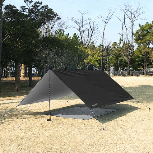 KALLUS CAMPING 미니 타프 300, 블랙