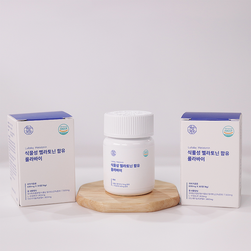 함량의꿈 룰라바이 식물성 멜라토닌 5mg, 1개, 30정