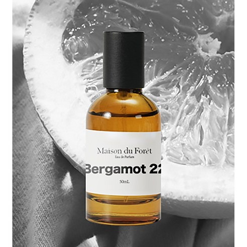 메종듀포레 베르가못22 향 니치향수 오 드 퍼퓸, 1개, 30ml