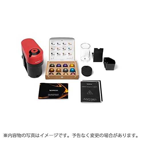 다양한 커피를 즐길 수 있도록 도와주는 Nespresso VERTUO 캡슐식 커피 메이커 버추오 팝 스파이시 레드 GCV2-RE-W