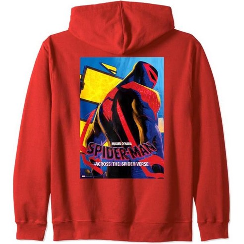 스파이더맨 Spider-Man 후드집업 남녀공용 Marvel 마블 merch 굿즈 Across The Spider-Verse