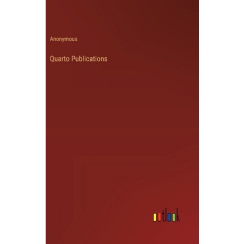 (영문도서) Quarto Publications Hardcover, Outlook Verlag, English, 9783385122833