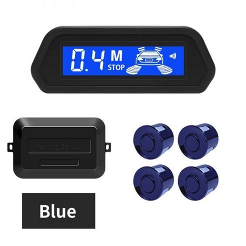 Hippcron car parking sensor rear 발광 다이오드 monitor radar detector system backlight display 4 senso, 1개