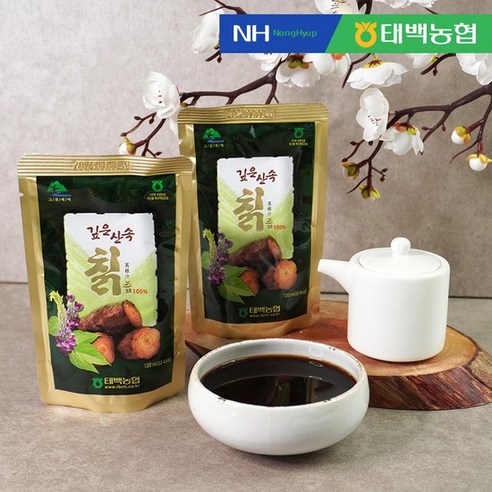 [태백농협] 깊은산속 갈근차 칡즙 120ml x 90포, 없음, 90개