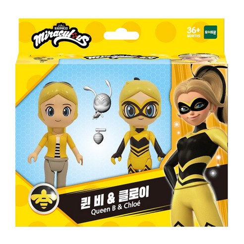 위드림 레이디버그 피규어 퀸비&클로이