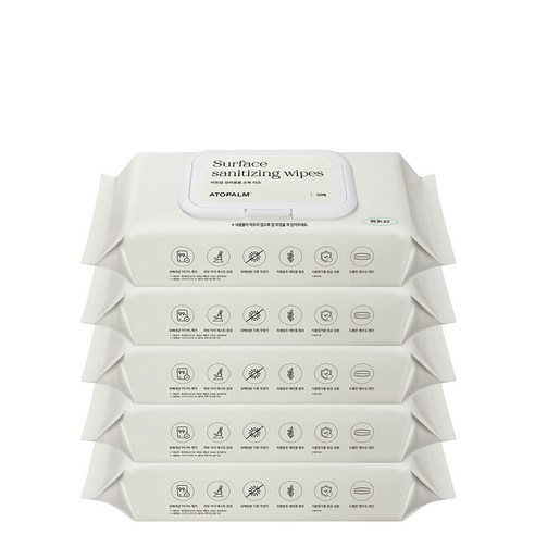 아토팜 소독티슈로 우리 아이 용품, 안심 살균하세요!