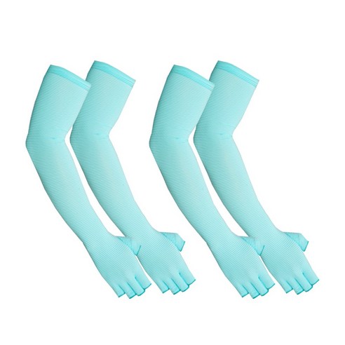 인콘트로 반장갑 토시 4p, 하늘색