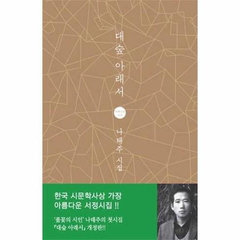 [월드북] 대숲 아래서 나태주 시집, 상세 설명 참조