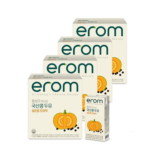 이롬 황성주박사의 국산콩두유 검은콩 단호박 190ml*64, 64개, 190ml