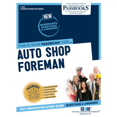 Auto Shop Foreman Volume 1129 Paperback, Passbooks, English, 9781731811295