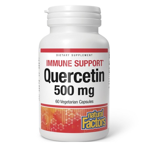 네추럴팩터스 퀘세틴 500mg 베지테리안 캡슐, 60정