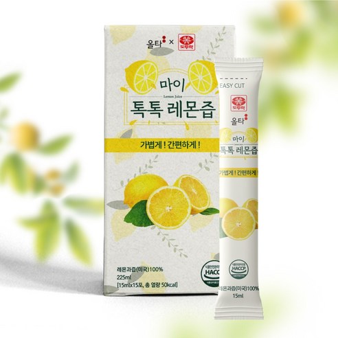 도투락 리얼톡톡레몬즙, 15ml, 45개