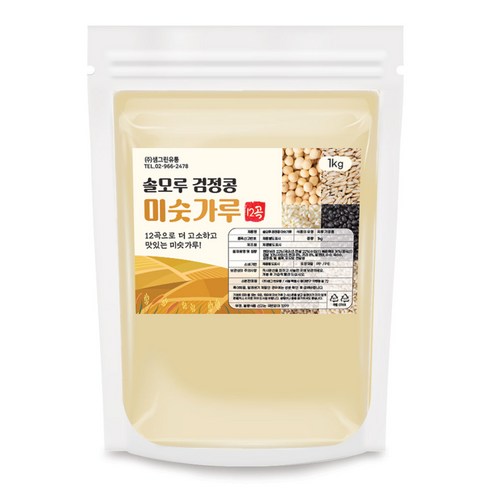 미숫가루 12곡 선식 식사대용 1kg, 1개