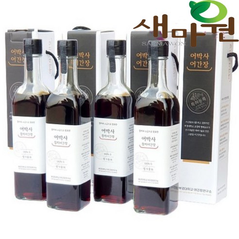 새마원 부경대학교 어박사 어간장 400ml (옵션), 20개