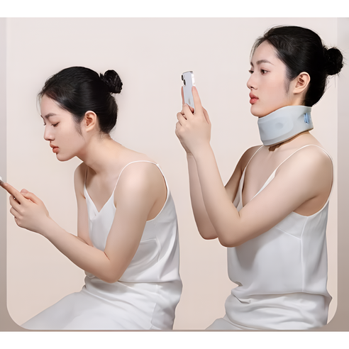 루나코코 목보호대 밴드 거북목 통풍형 소프트, 1개