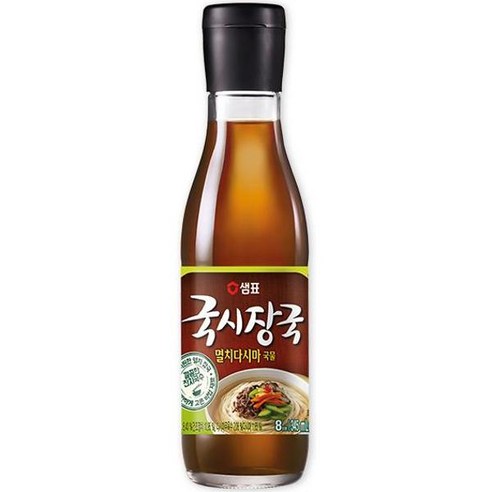 샘표 국시장국 멸치다시마국물 345ml, 22개