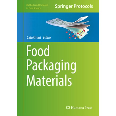 (영문도서) Food Packaging Materials: Current Protocols Hardcover, Humana, English, 9781071636121