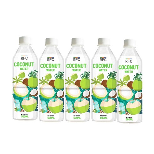 RFC비넛 코코넛 워터 100%, 500ml, 5개