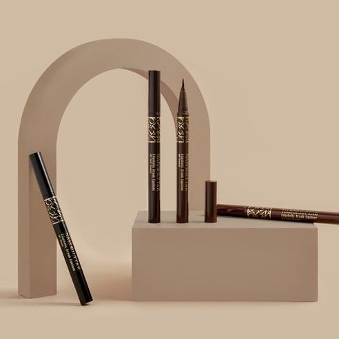 "팬더 눈"은 이제 안녕! 하루 종일 또렷한 눈매 유지하는 비법, 나어릴때 워터프루프 아이라이너 블랙 솔직 후기 엣지홀릭브러쉬아이라이너