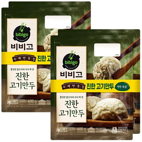 (냉동)비비고 수제(진한)고기만두400gx4개