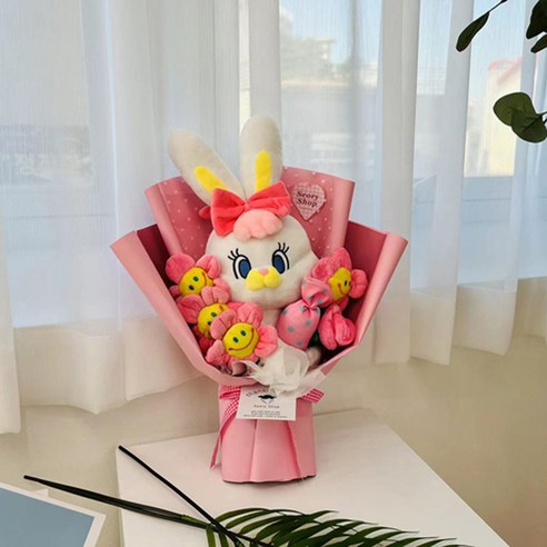 달콤하고 영속적인 리코캔디 인형 꽃다발로 특별한 순간을 달콤하게 기념하세요!