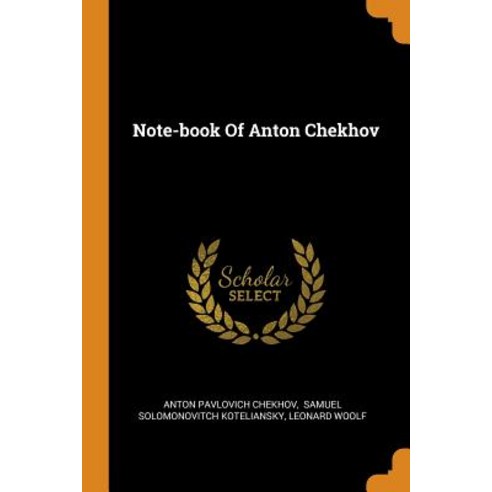 (영문도서) Note-book Of Anton Chekhov Paperback, Franklin Classics, English, 9780343413910