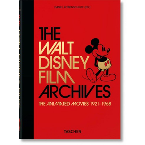 (영문도서) The Walt Disney Film Archives. the Animated Movies 1921â "1968 Â " 40th Anniversary Edition Hardcover, Taschen, English, 9783836580861