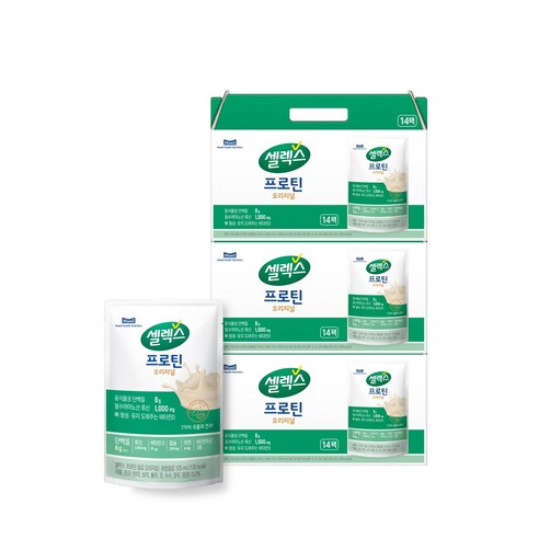 셀렉스 마시는 프로틴 음료 오리지널 3박스 125ml x 총 42포