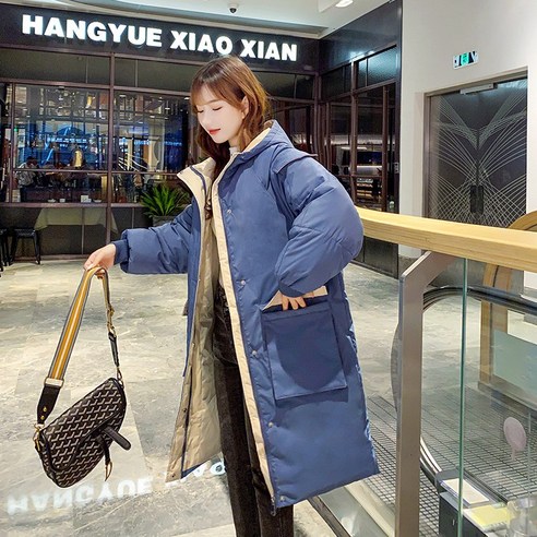 새로운 한국어 스타일 패션 중형 한국 스타일 느슨한 코튼 패딩 자켓 겨울 여성 코튼 패딩 자켓 하라주쿠 스타일