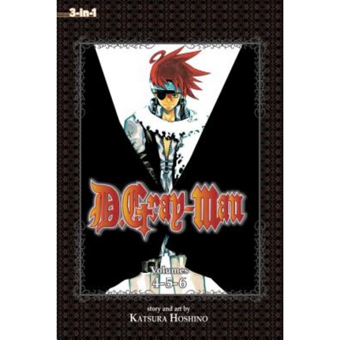 D.Gray-Man Volume 4-6 Paperback, Viz Media, English, 9781421555683