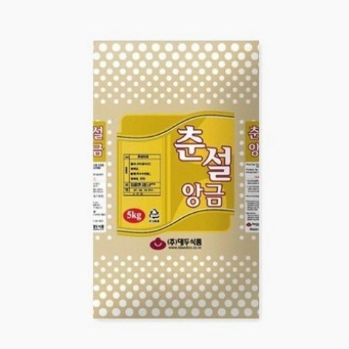 대두식품 춘설앙금57H 5kg