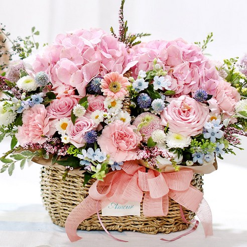 감정을 전달하는 꽃 선물