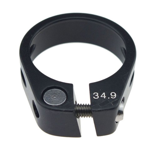 시트 포스트 클램프 34.9mm 시트 포스트 클램프, 블랙, 40x49x13mm, 알루미늄 합금