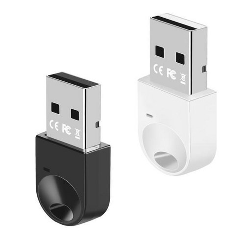 집에서즐기는 윈도우10 호환 어댑터 무선 USB동글 컴퓨터 usb, White, 1개