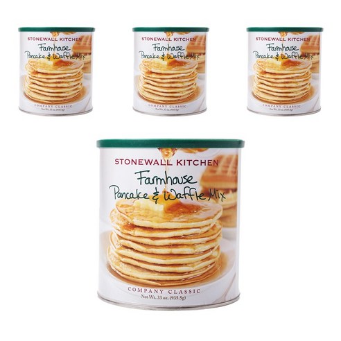 스톤월키친 팜하우스 팬케이크 & 와플 믹스, 935.5g, 4개